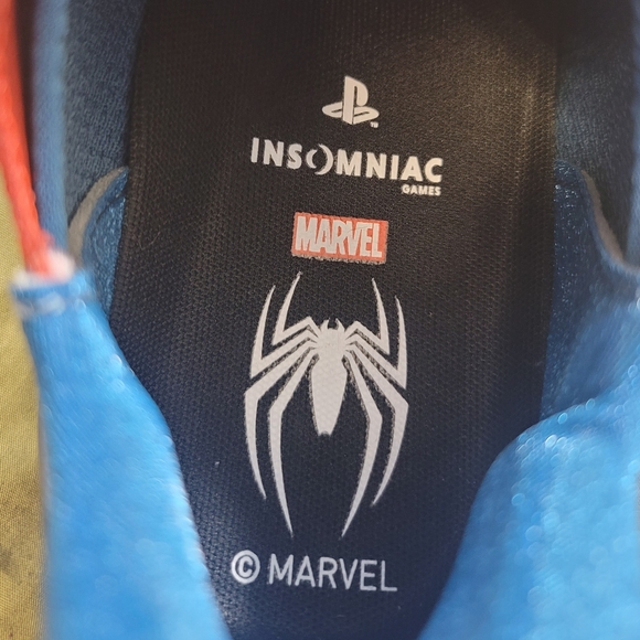 Adidas x PlayStation Adizero 12.0 SpiderMan Football Cleats Mens 8.5 IG9727 - Picture 8 of 10